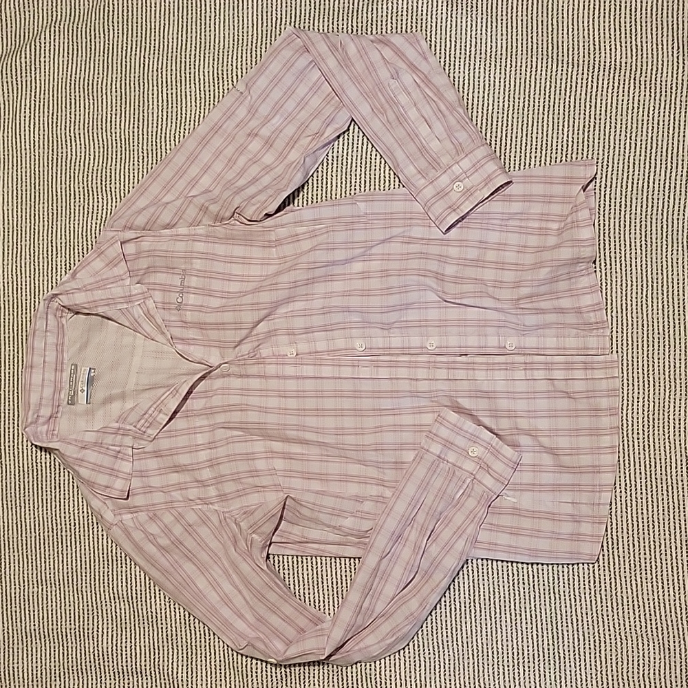 Bogo free Columbia button up omni-shade long sleeve